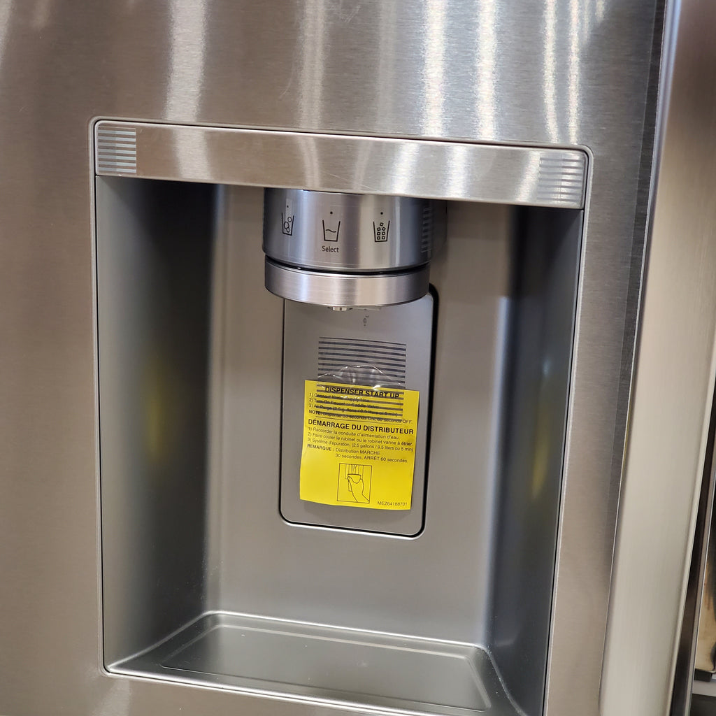 LG 25 cu. ft. Smart Counter-Depth MAX™ 4-Door French Door Refrigerator with Full-Convert Drawer™ 3SD925 - LF25G8330S - S