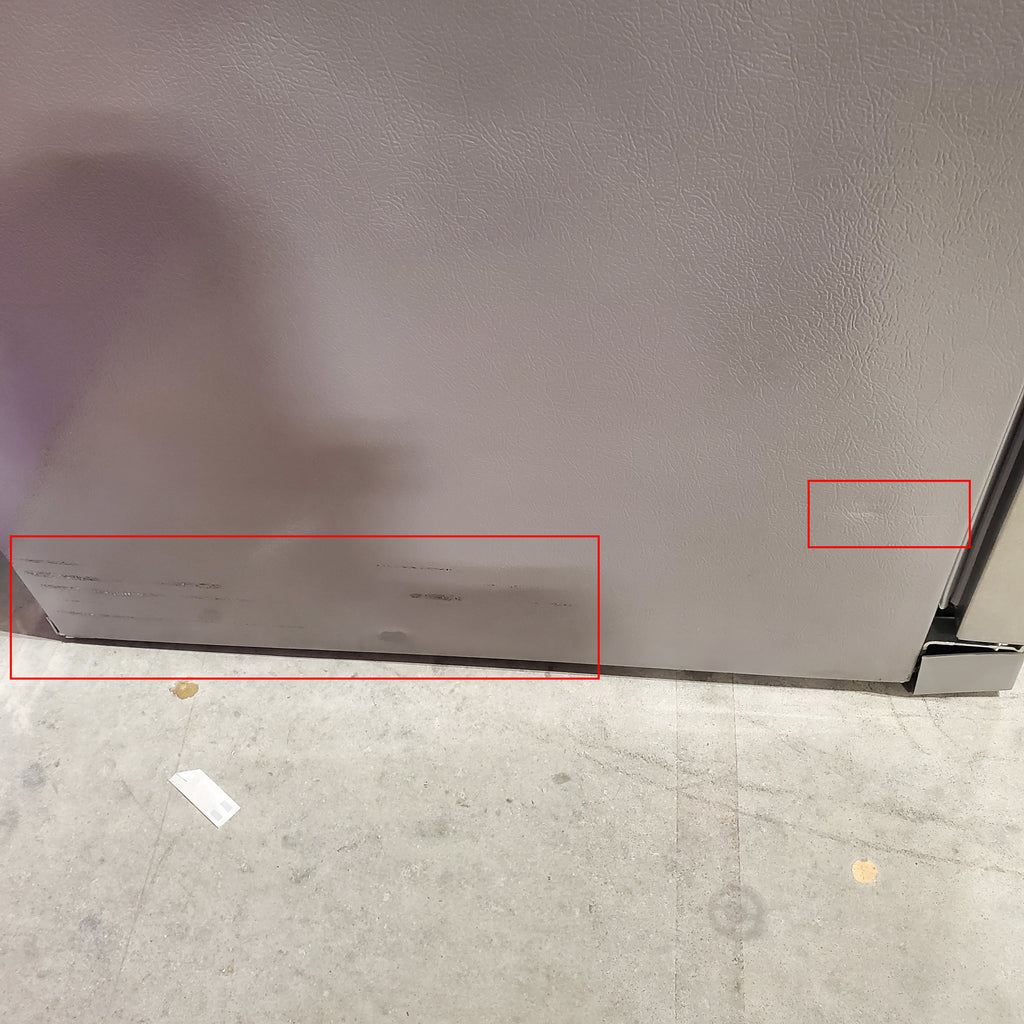 Frigidaire 25.6 cu. ft. ENERGY STAR Side by Side Refrigerator with Exterior Water and Ice Dispenser in Stainless Steel 3SD843 - FRSS2623AS - Scratch & Dent (Minor)