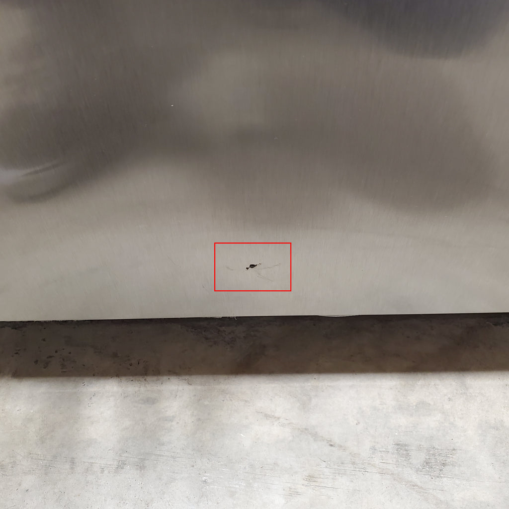 Pictures of Frigidaire 25.6-cu ft ENERGY STAR Side-by-Side Refrigerator with Ice Maker in Fingerprint Resistant Stainless Steel 22SD031 - FRSS26L3AF - Scratch & Dent (Minor) - Neu Appliance Outlet - Discount Appliance Outlet in Austin, Tx