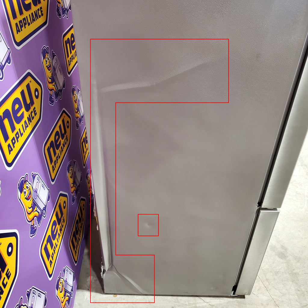 Pictures of Frigidaire 29 Cu. Ft. Standard-Depth French Door Refrigerator in Stainless Steel 3SD1067 - FRFN2813AF - Scratch & Dent (Moderate) - Neu Appliance Outlet - Discount Appliance Outlet in Austin, Tx