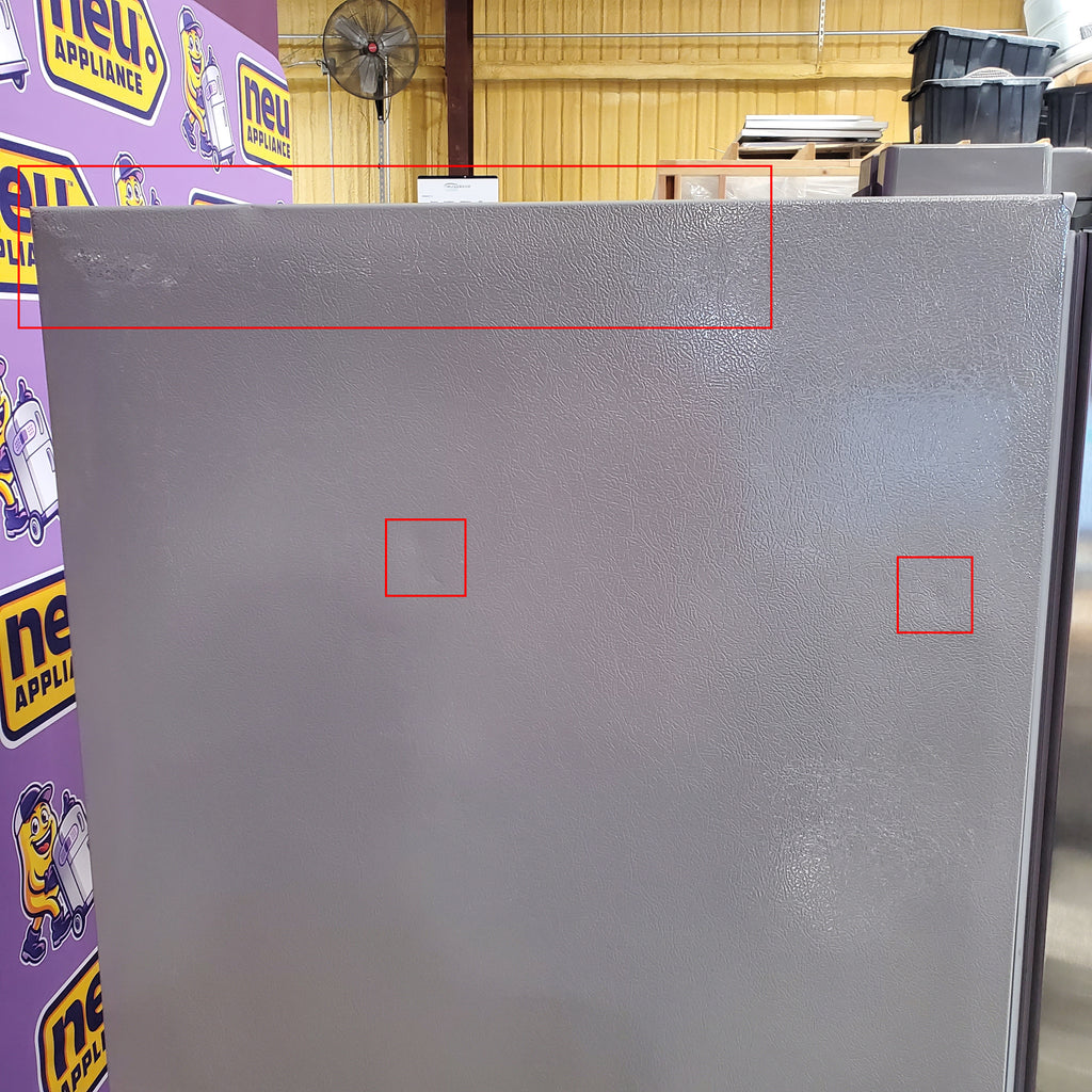 Frigidaire 25.6 cu. ft. ENERGY STAR Side by Side Refrigerator with Exterior Water and Ice Dispenser in Stainless Steel 3SD944 - FRSS2623AS - Scratch & Dent (Moderate)