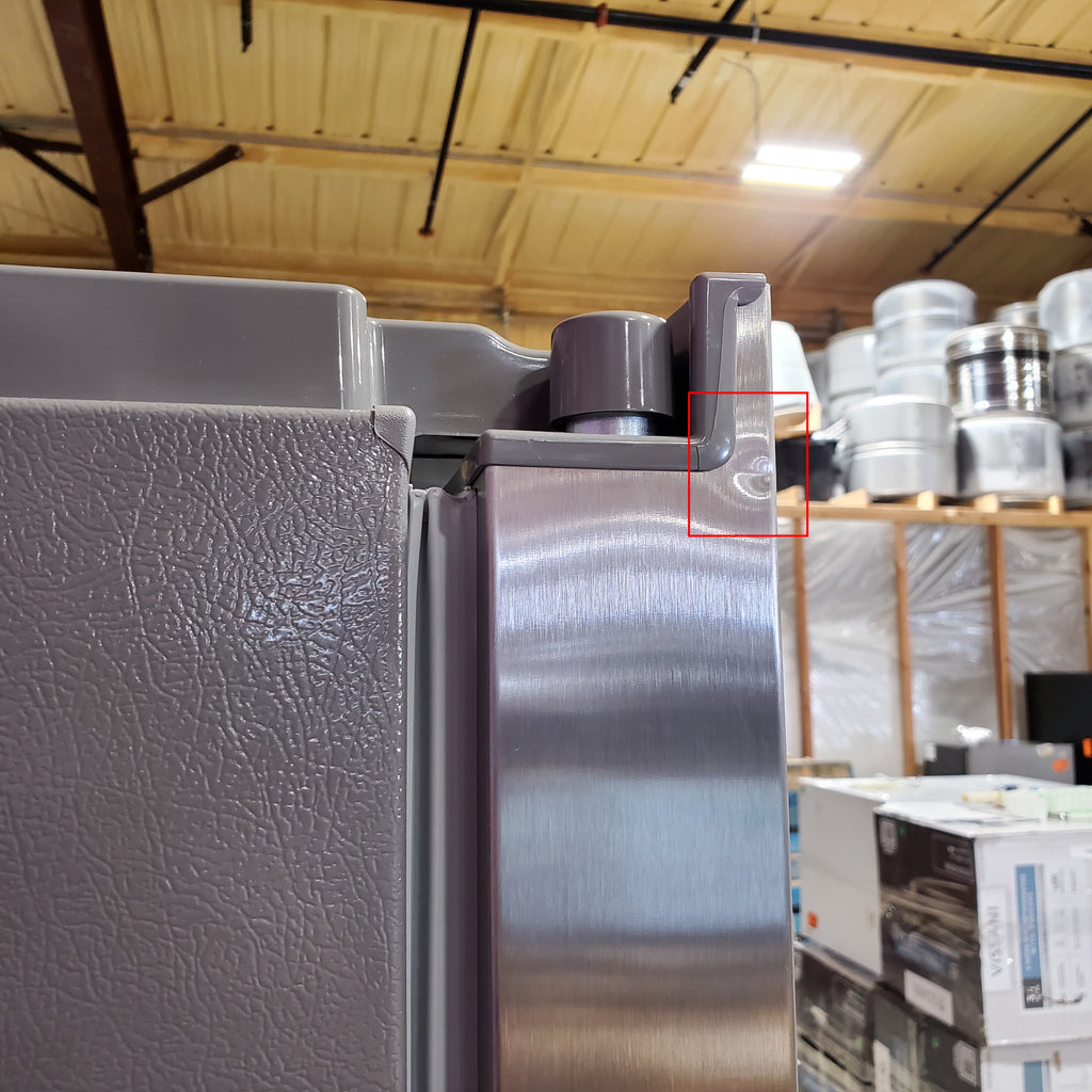 Frigidaire 22 Cu. Ft. Counter-Depth Side-by-Side Refrigerator in Stainless Steel 3SD1093 - FRSC2333AS - Scratch & Dent (Minor)