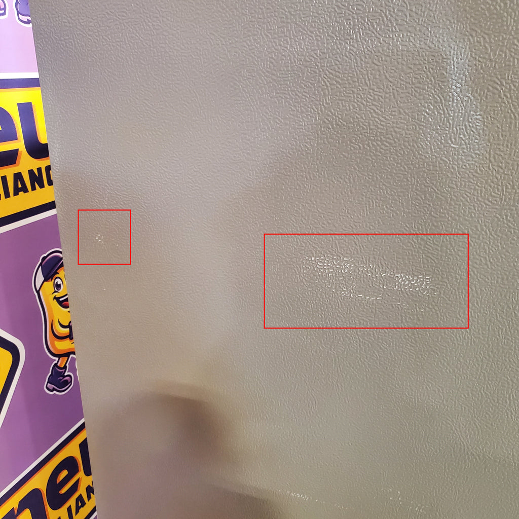 Hisense Counter Depth Bottom Freezer 17.2 Cu. Ft. Refrigerator with LED Lighting and Super Cool and Super Freeze in Fingerprint Stainless Steel 24SD053 - HRB171N6ASE - Scratch and Dent (Minor)