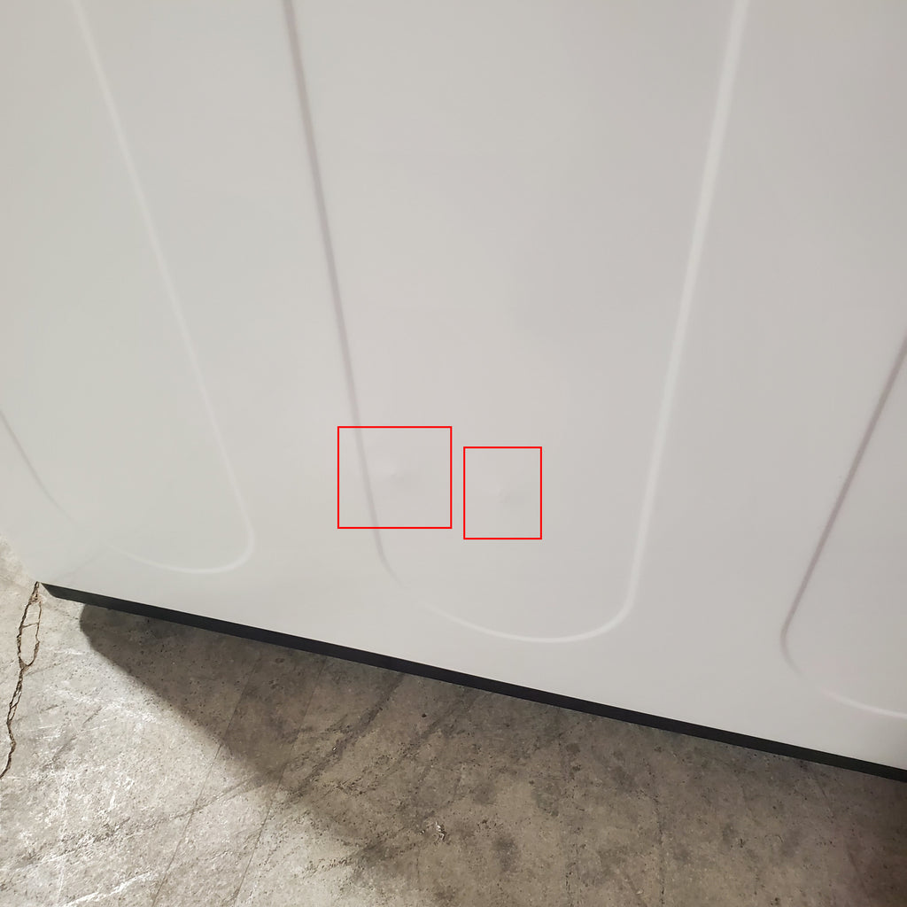 Pictures of LG Top Load 4.1 Cu. Ft. Washer with TurboDrum Technology in White WT6105CW - Scratch & Dent (Minor) and LG 7.3 Cu. Ft. Electric Rear Control Ultra Large Capacity Dryer in White with Sensor Dry 16075 - DLE6100W - Open Box - Neu Appliance Outlet - Discount Appliance Outlet in Austin, Tx