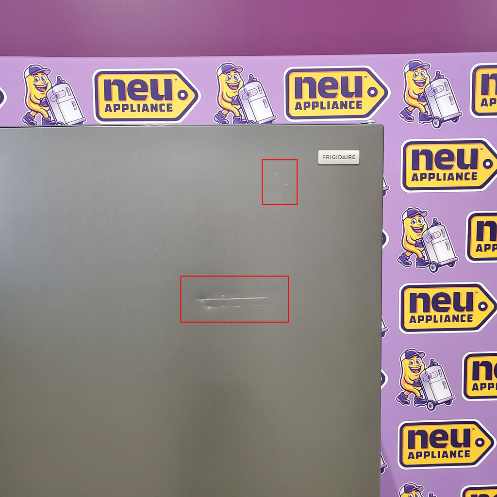 Pictures of Frigidaire 20 Cu. Ft. Garage Ready Upright Freezer in Carbon 3SD973 - FRUF2020AN - Scratch & Dent (Moderate) - Neu Appliance Outlet - Discount Appliance Outlet in Austin, Tx