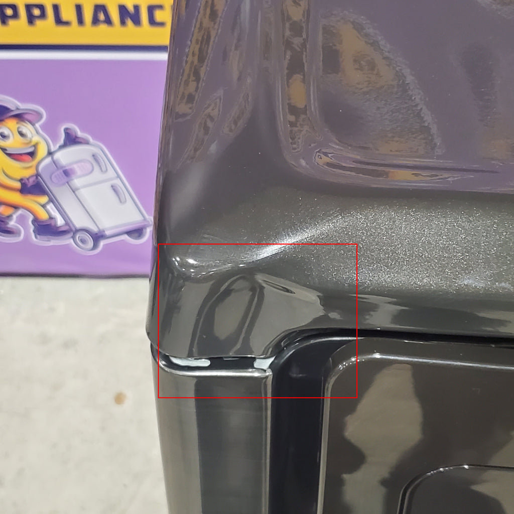 Samsung 7.4 Cu. Ft. Smart Electric Dryer with Steam Sanitize+ in Black 5SD258 - DVE55CG7100V - Scratch & Dent (Minor)