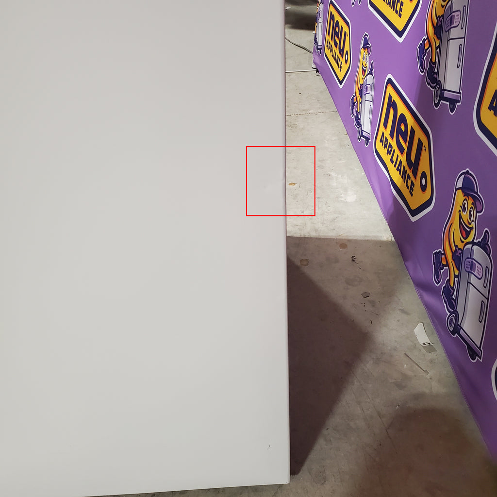 Pictures of Frigidaire 13 Cu. Ft. Garage Ready Upright Freezer with EvenTemp™ Cooling System 3SD839 - FFFU13F2VW - Scratch & Dent (Moderate) - Neu Appliance Outlet - Discount Appliance Outlet in Austin, Tx