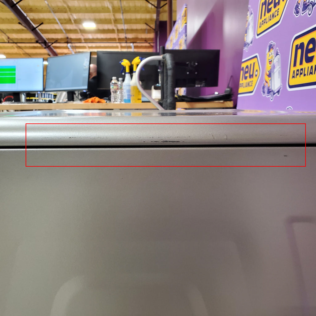 Whirlpool 4.5 cu. ft. Smart Front Load ENERGY STAR® Washer with FreshFlow™ Vent System WFW5720RR - Scratch & Dent (Minor) and 7.4 cu. ft. Smart Front Load ENERGY STAR® Electric Dryer with Wrinkle Shield™ Option 16093 0 WED5720RR  - Scratch & Dent (Minor)