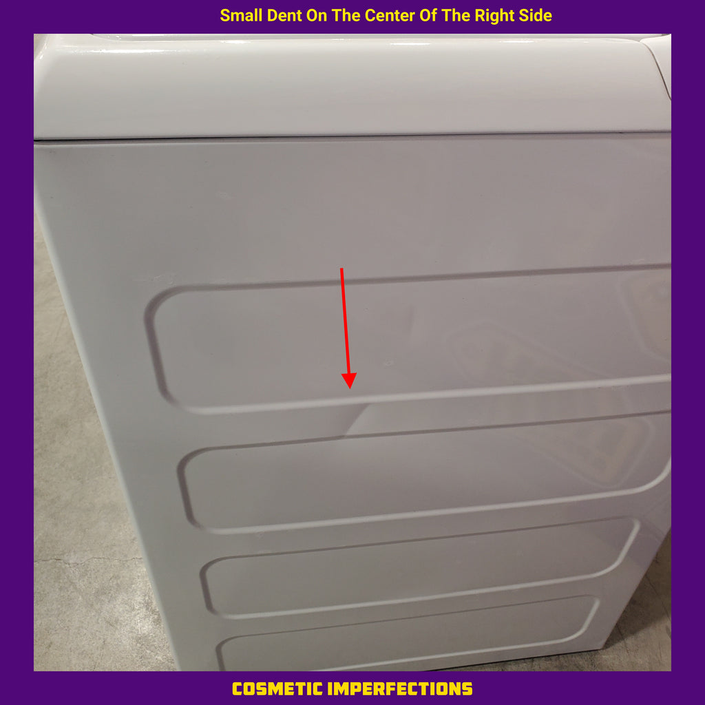 Pictures of Hotpoint White Top Load 3.8 Cu. Ft. Washer with Stainless Steel Basket and Heavy Duty Agitator HTW240ASKWS - Certified Refurbished - Neu Appliance Outlet - Discount Appliance Outlet in Austin, Tx