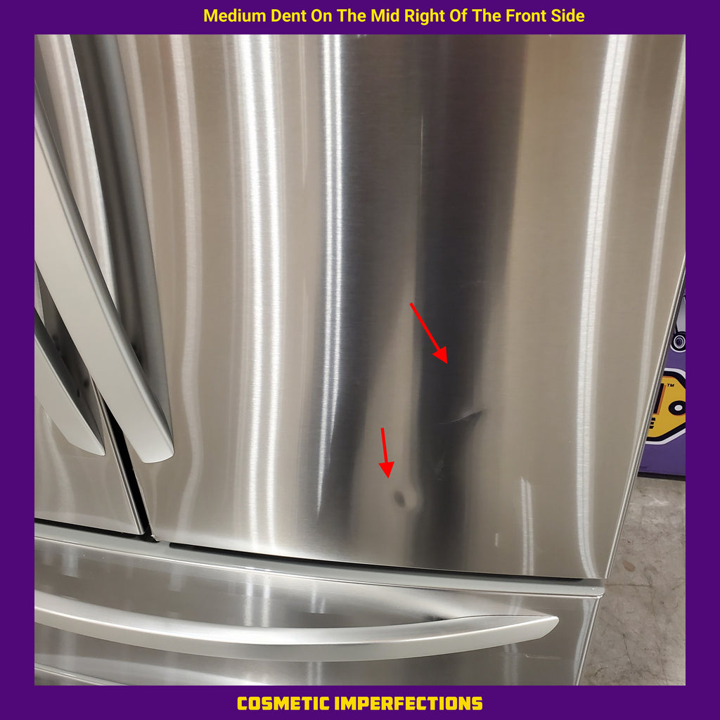 Pictures of LG 27.8-cu ft 4-Door French Door Refrigerator with Dual Ice Maker in Fingerprint Resistant Steel 5SD197 - LRMXS2806S - Scratch & Dent (Major) - Neu Appliance Outlet - Discount Appliance Outlet in Austin, Tx
