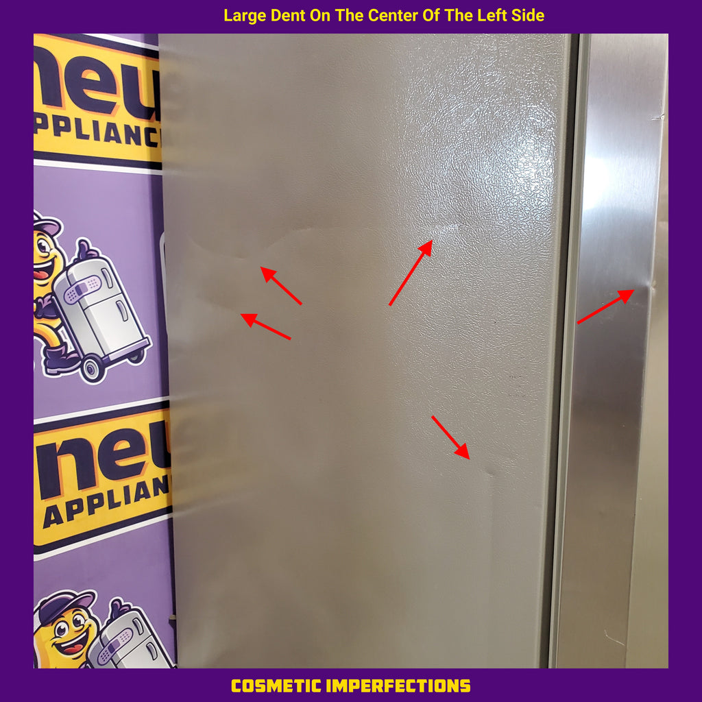 Pictures of Frigidaire Gallery Smudge Proof Stainless Steel 26 Cu. Ft. Side by Side Refrigerator with Bright LED Lighting 31131SD17 - GRSS2652AF - Scratch & Dent (Moderate) - Neu Appliance Outlet - Discount Appliance Outlet in Austin, Tx