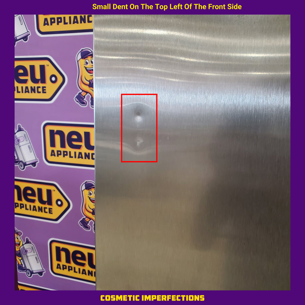 Pictures of Frigidaire 25.6 cu. ft. ENERGY STAR Side by Side Refrigerator with Exterior Water and Ice Dispenser in Stainless Steel FRSS2623AS - Scratch & Dent (Minor) - Neu Appliance Outlet - Discount Appliance Outlet in Austin, Tx