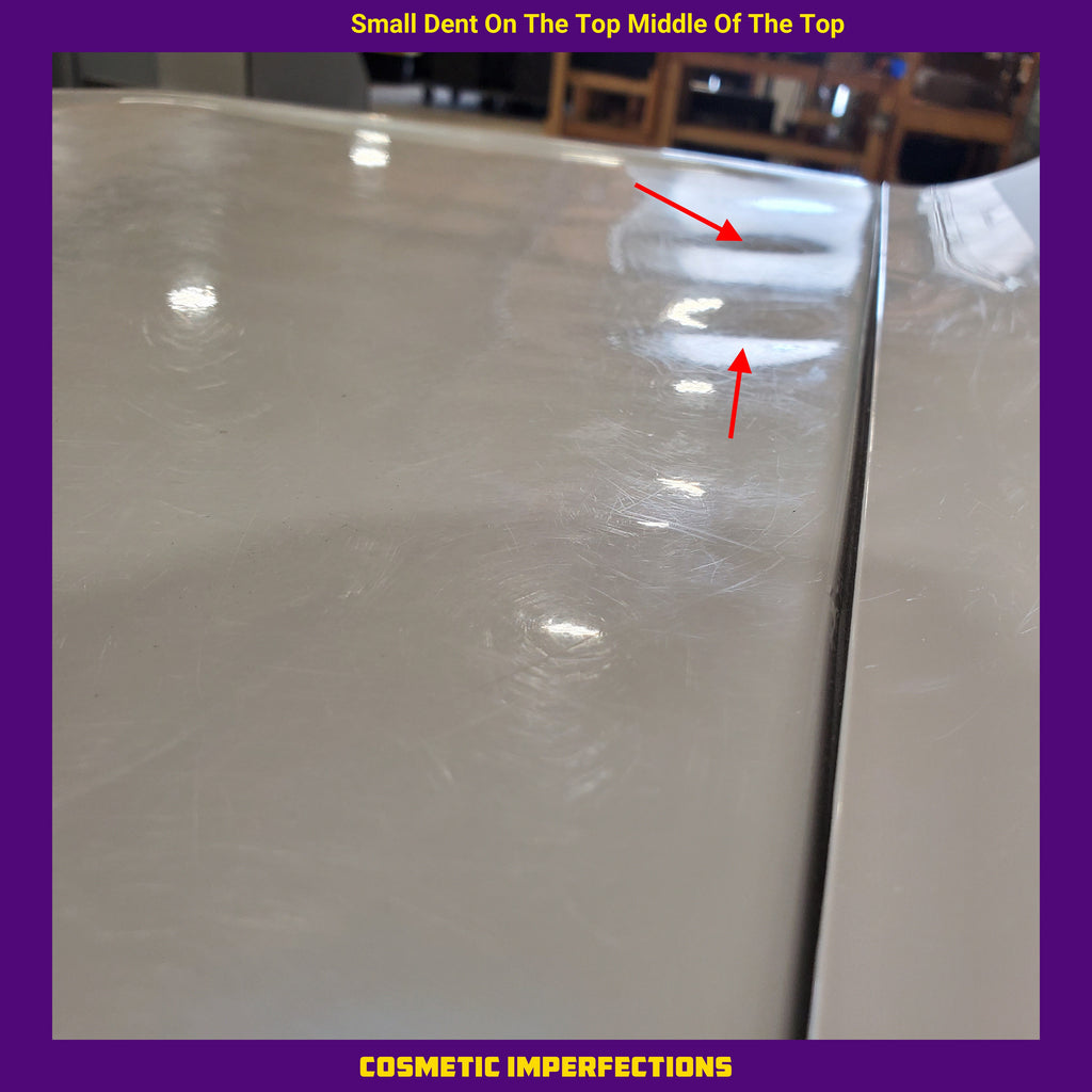Pictures of GE White Energy Star Certified Electric Aluminized Alloy Drum Dryer with Sensor Dry and Extended Tumble GTD65EBSJWS - Scratch and Dent (Minor) - Neu Appliance Outlet - Discount Appliance Outlet in Austin, Tx