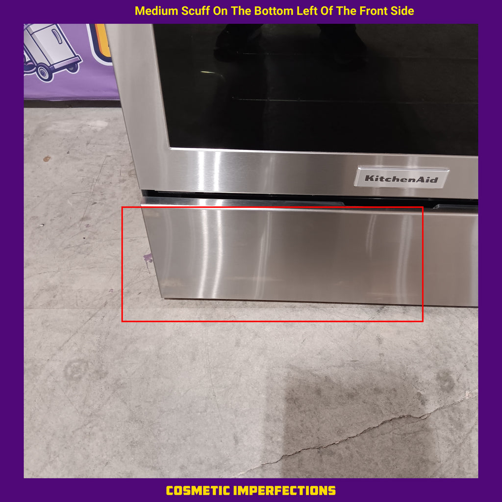 Pictures of KitchenAid 5-Element Electric Convection Range 17SD015 - KFEG500ESS - Scratch & Dent (Minor) - Neu Appliance Outlet - Discount Appliance Outlet in Austin, Tx
