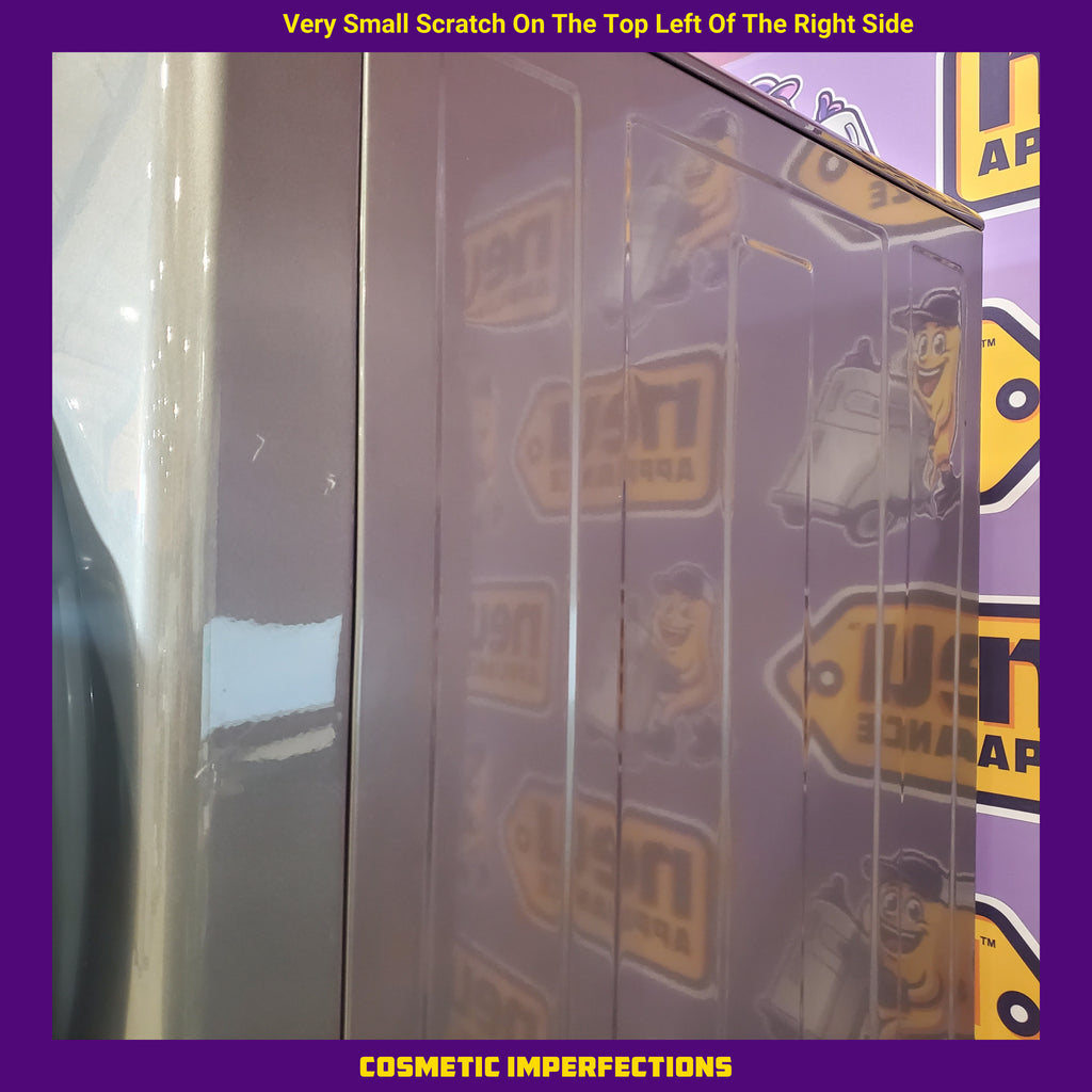 Pictures of Electrolux Titanium 600 Series Laundry Tower Single Unit 4.5 cu ft Washer & 8 cu ft Electric Dryer 25136SD612 - ELTE7600AT - Scratch & Dent (Minor) - Neu Appliance Outlet - Discount Appliance Outlet in Austin, Tx