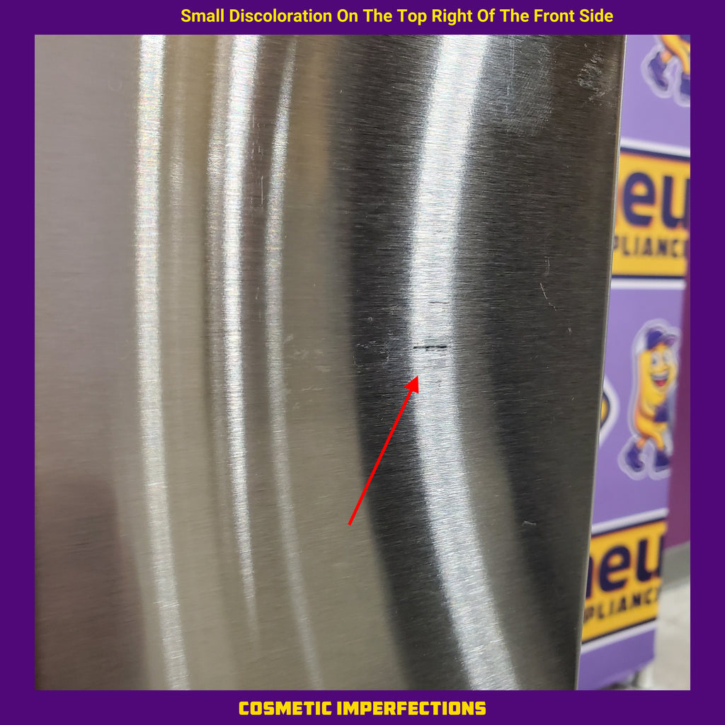 Pictures of GE Profile Fingerprint Resistant Stainless Steel Energy Star Top Control Stainless Steel Interior Dishwasher with Microban Antimicrobial Technology PDP715SYVFS - Scratch and Dent (Minor) - Neu Appliance Outlet - Discount Appliance Outlet in Austin, Tx