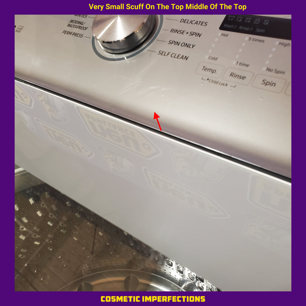 Pictures of Samsung ENERGY STAR 5.0 cu. ft. Top Load Washing Machine with Active Water Jet 1CR04036 - WA50R5200AW - Certified Refurbished - Neu Appliance Outlet - Discount Appliance Outlet in Austin, Tx