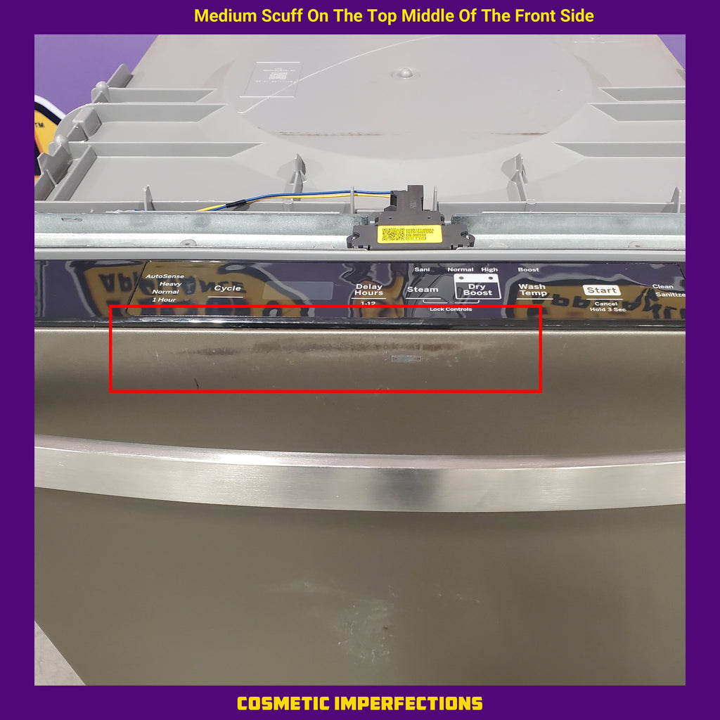 Pictures of GE® ENERGY STAR® Top Control with Plastic Interior Dishwasher with Sanitize Cycle & Dry Boost 25131SD287 - GDT550PMRES - Scratch & Dent (Moderate) - Neu Appliance Outlet - Discount Appliance Outlet in Austin, Tx