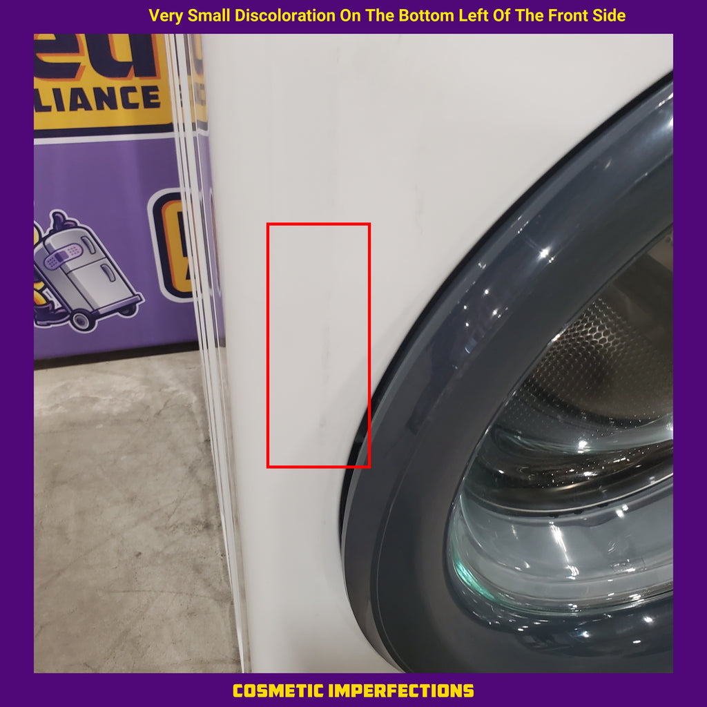 Pictures of Electrolux 300 Series Laundry Tower Single Unit Washer & Electric Dryer with LuxCare® Wash System in White ELTE7300AW - Scratch & Dent (Minor) - Neu Appliance Outlet - Discount Appliance Outlet in Austin, Tx
