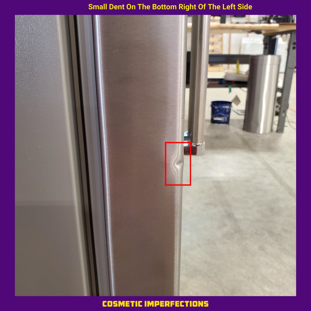 Pictures of KitchenAid 24.8 cu ft. Side-by-Side Refrigerator with Exterior Ice and Water and PrintShield™ finish KRSF705HPS - Scratch & Dent (Moderate) - Neu Appliance Outlet - Discount Appliance Outlet in Austin, Tx