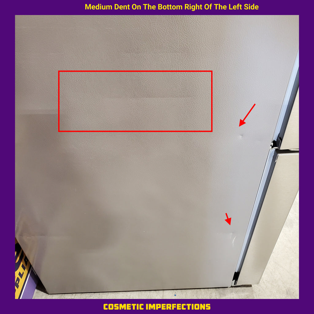 Pictures of Frigidaire 27.8-cu ft ENERGY STAR French Door Refrigerator with Dual Ice Maker in Fingerprint Resistant Stainless Steel 3SD1099 - GRFS2853AF - Scratch & Dent (Minor) - Neu Appliance Outlet - Discount Appliance Outlet in Austin, Tx