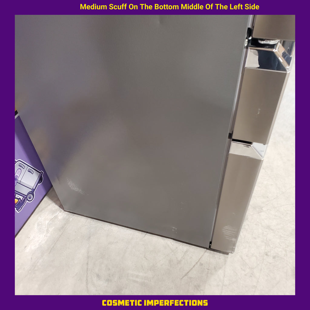 Pictures of Frigidaire Gallery 22 Cu. Ft. 4-Door Counter-depth French Door Refrigerator with Ice Maker (Fingerprint Resistant Stainless Steel) ENERGY STAR GRMC2273CF - Scratch and Dent (Major) - Neu Appliance Outlet - Discount Appliance Outlet in Austin, Tx