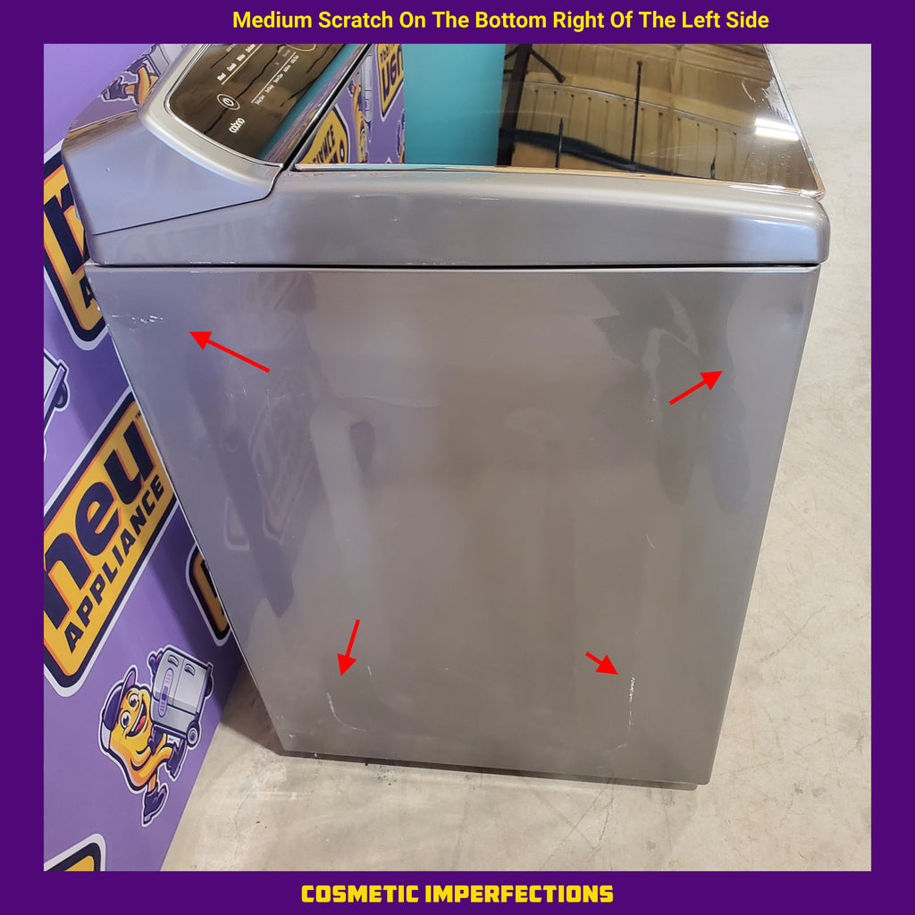 Pictures of Whirlpool Chrome Shadow Top Load 5.3 Cu. Ft. Washer with Quiet Wash Sound Package WTW8500DC - Certified Refurbished - Neu Appliance Outlet - Discount Appliance Outlet in Austin, Tx
