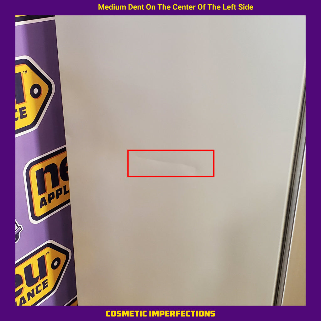 Pictures of Whirlpool Counter Depth 20.6 cu. ft. Side by Side Refrigerator in Fingerprint-Resistant Stainless Steel with In Door Ice and Water Dispenser WRS571CIHZ Scratch & Dent - Minor - Neu Appliance Outlet - Discount Appliance Outlet in Austin, Tx