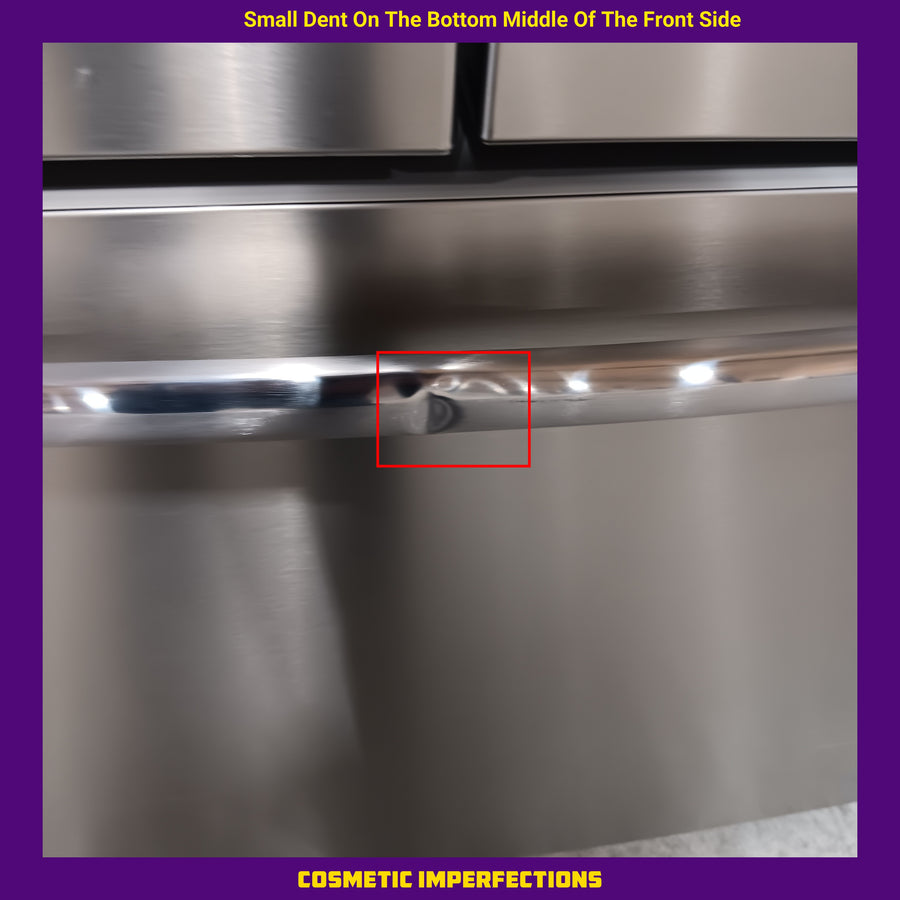 Frigidaire Gallery 28 Cu. Ft. Standard-Depth French Door Refrigerator in Stainless Steel 22231SD308 - GRFS2853AFL - Scratch & Dent (Major)