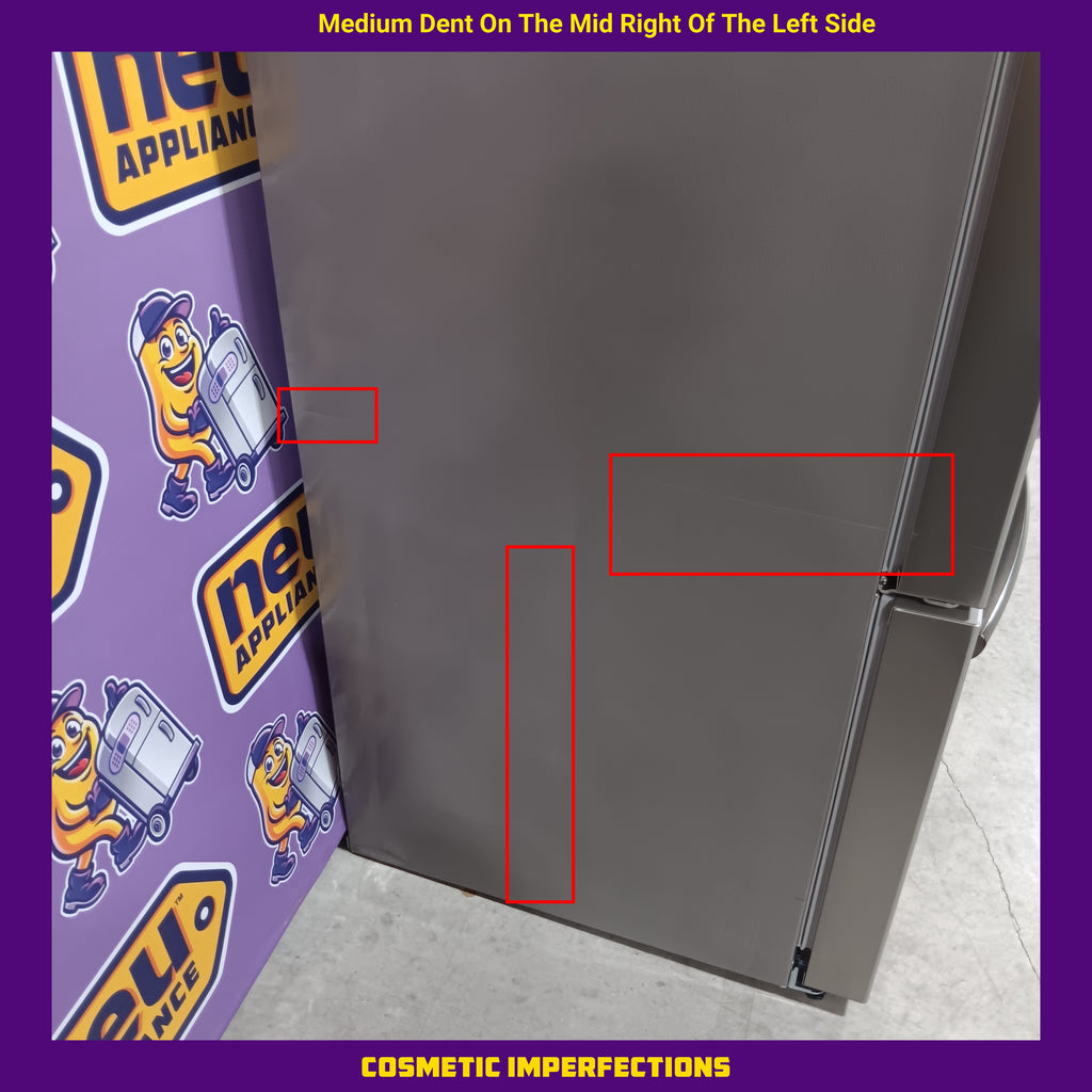 Pictures of Frigidaire 27.8-cu ft ENERGY STAR French Door Refrigerator with Dual Ice Maker in Fingerprint Resistant Stainless Steel 20231SD238 - GRFS2853AF - Scratch & Dent (Moderate) - Neu Appliance Outlet - Discount Appliance Outlet in Austin, Tx