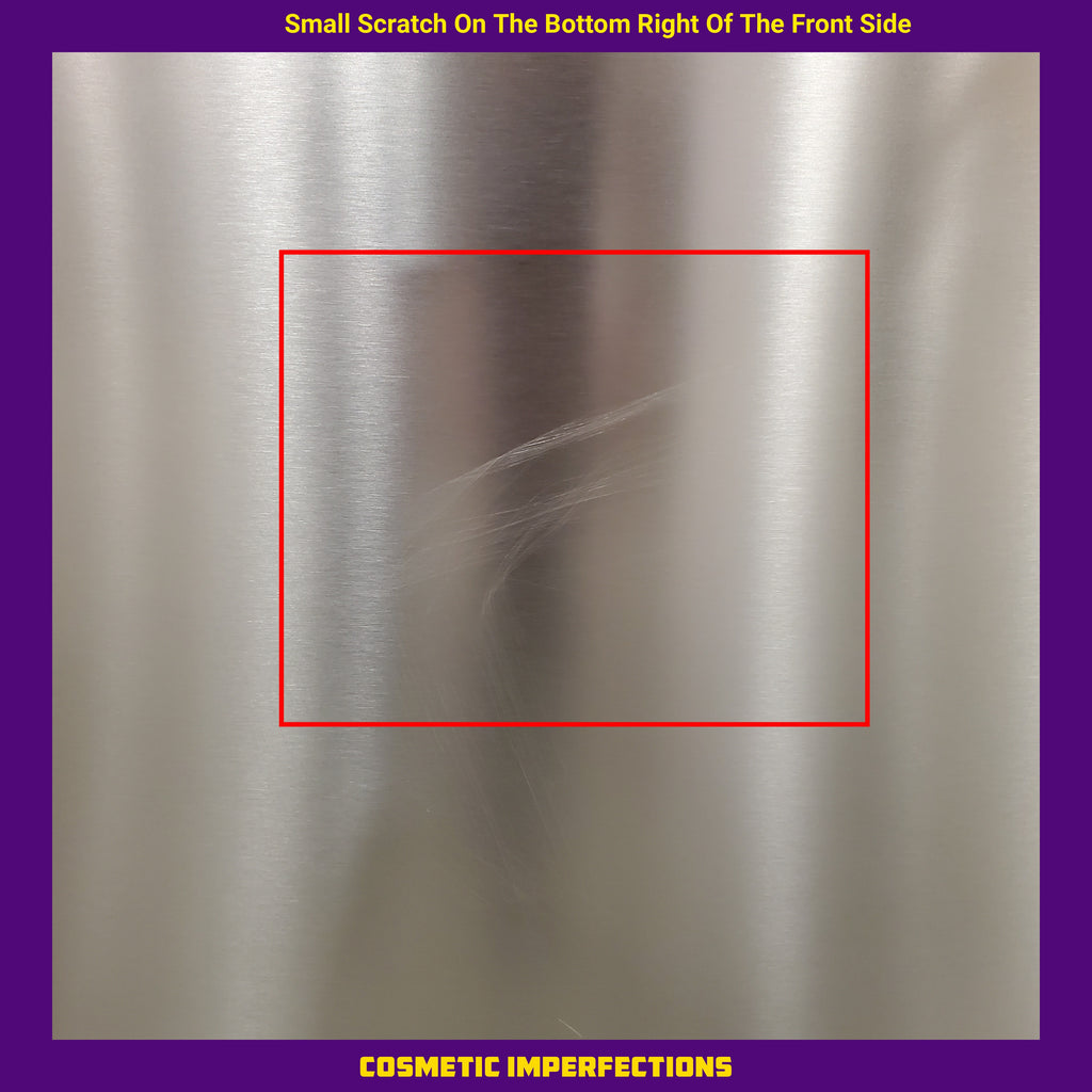 Frigidaire Gallery 22 Cu. Ft. Counter-Depth 4-Door Energy Star Certified Refrigerator in Smudge-Proof Stainless Steel 4SD246 - GRQC2255BF - Scratch & Dent (Minor)