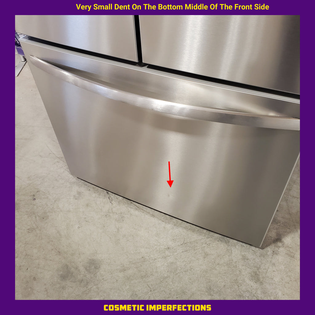 Pictures of Frigidaire 27.8-cu ft ENERGY STAR French Door Refrigerator with Dual Ice Maker in Fingerprint Resistant Stainless Steel 3SD1047 - GRFS2853AF - Scratch & Dent (Minor) - Neu Appliance Outlet - Discount Appliance Outlet in Austin, Tx