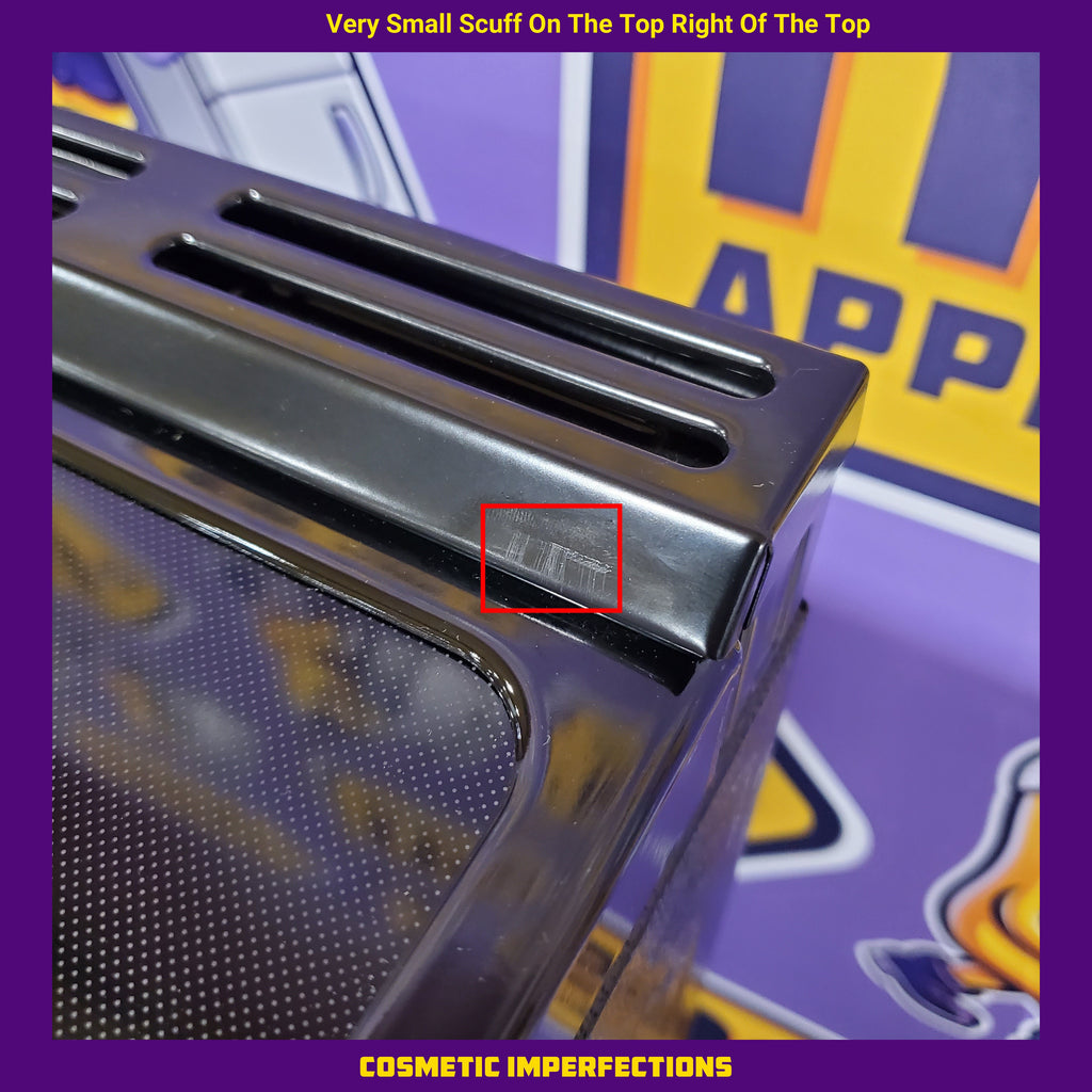 Pictures of GE® Stainless Steel Front Control Slide-In Electric Range with Crisp Mode and 5 Burner Radiant Cooktop 251310SD910 - GRS500PV2SS - Scratch & Dent (Minor) - Neu Appliance Outlet - Discount Appliance Outlet in Austin, Tx