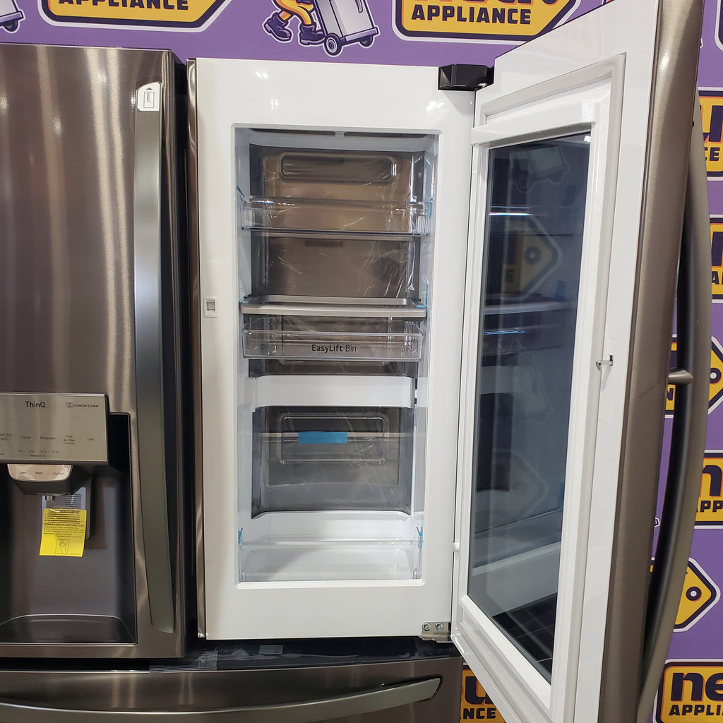 LG 23 cu. ft. Smart InstaView™ Door-in-Door® Counter-Depth Refrigerator with Craft Ice™ 3SD927 - LRMVC2306D - Open Box