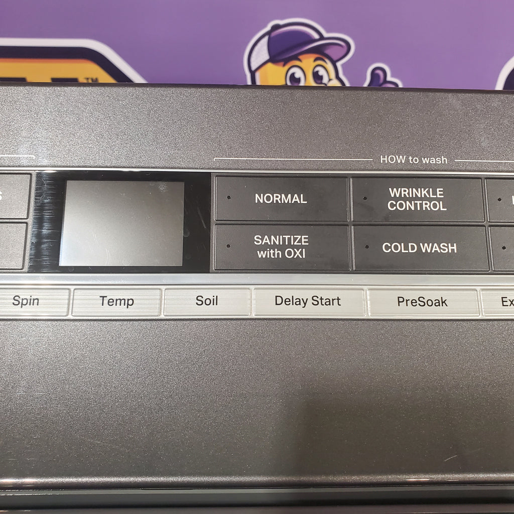 Pictures of Whirlpool Chrome Shadow 5.2 - 5.3 cu. ft. ENERGY STAR Top Load Washer with 2 in 1 Removable Agitator and Load & Go™ dispenser WTW8127LC and 7.4 cu. ft. Top Load Electric Dryer with Advanced Moisture Sensing WED8127LC - Scratch & Dent - Minor - Neu Appliance Outlet - Discount Appliance Outlet in Austin, Tx