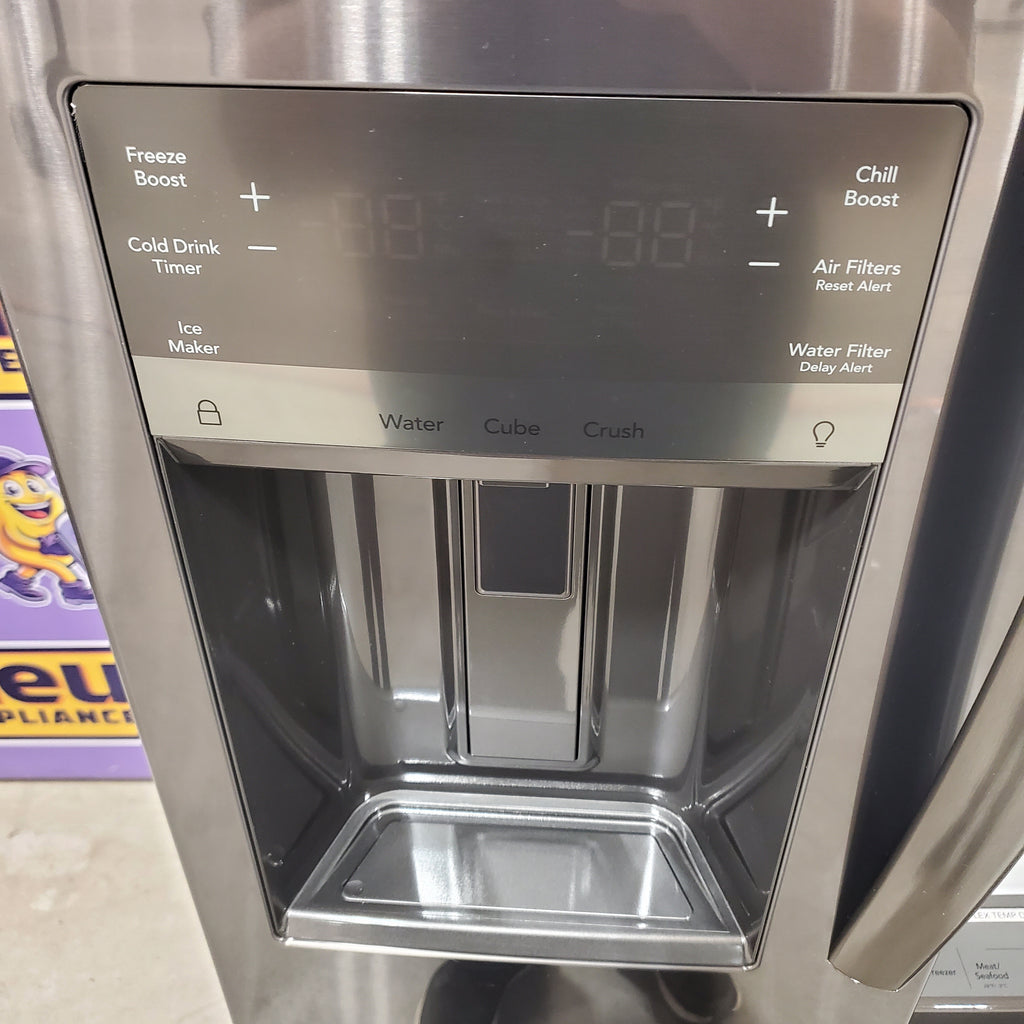 Pictures of Frigidaire Gallery 22 Cu. Ft. Counter-Depth 4-Door French Door Refrigerator 3SD969 - GRMC2273CD - Scratch & Dent (Moderate) - Neu Appliance Outlet - Discount Appliance Outlet in Austin, Tx