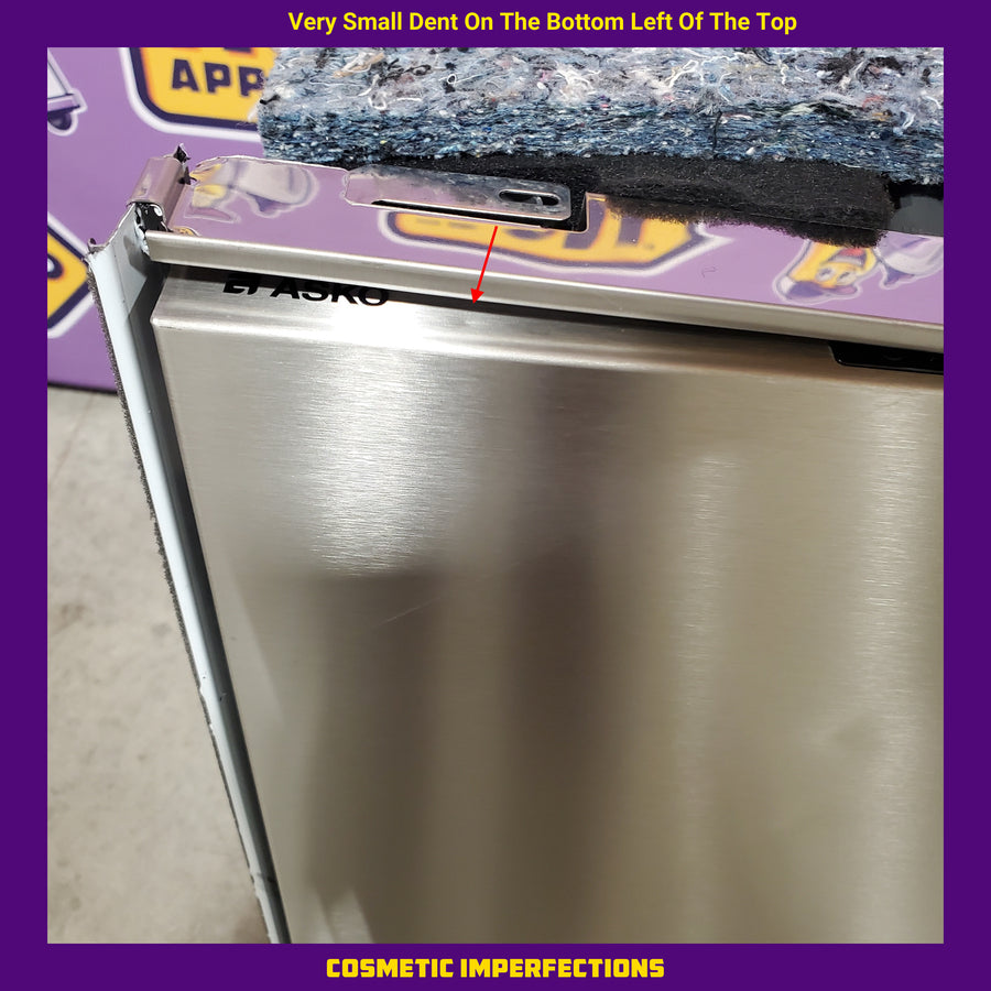 ASKO 60 Series, Stainless Built-in XL Dishwasher with 39 dBA DBI776IXXLSSOF - Scratch & Dent (Minor)