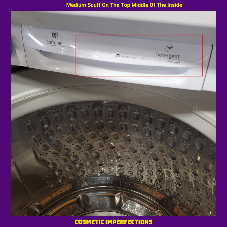 Samsung ENERGY STAR 5.0 cu. ft. Top Load Washing Machine with Active Water Jet WA50R5200AW - Certified Refurbished