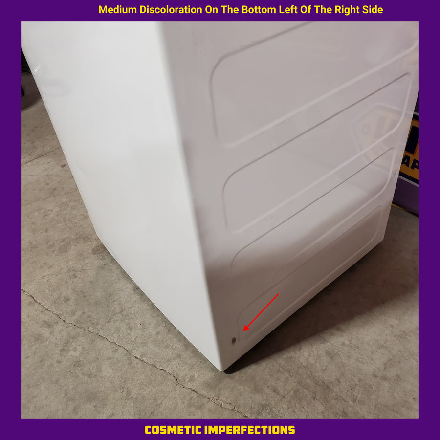 GE White Top Load 4.2 Cu. Ft. Washer with Stainless Steel Basket and Dual Action Agitator GTW460ASJWW - Certified Refurbished