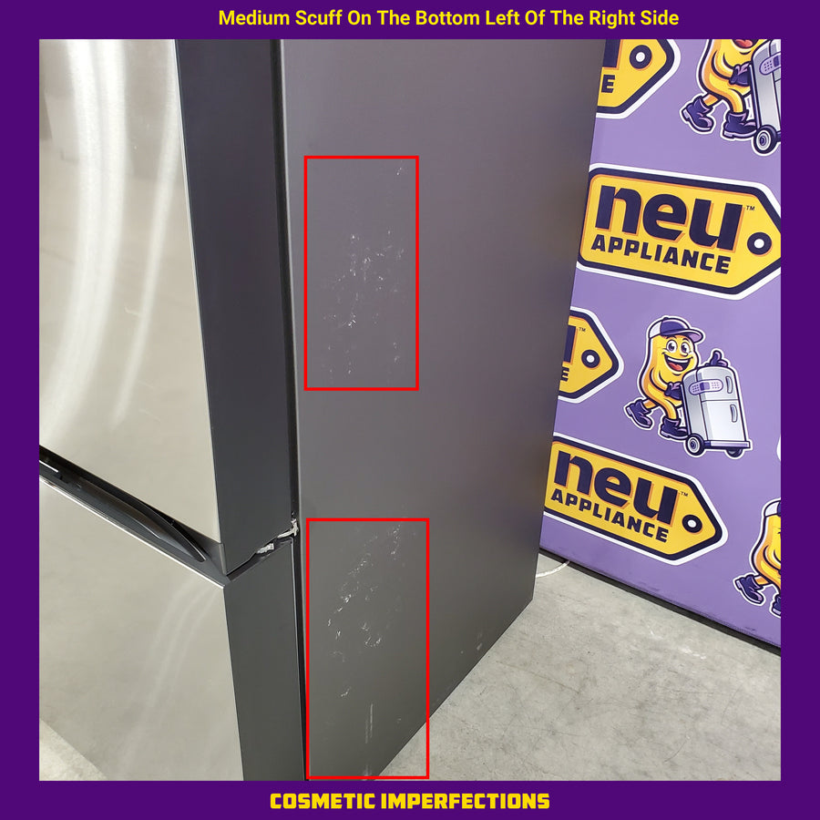 Samsung Bespoke Stainless Steel 3 Door French Door 30 Cu. Ft. Refrigerator with Beverage Center 22521663 - RF30BB660012 - Scratch & Dent (Moderate)