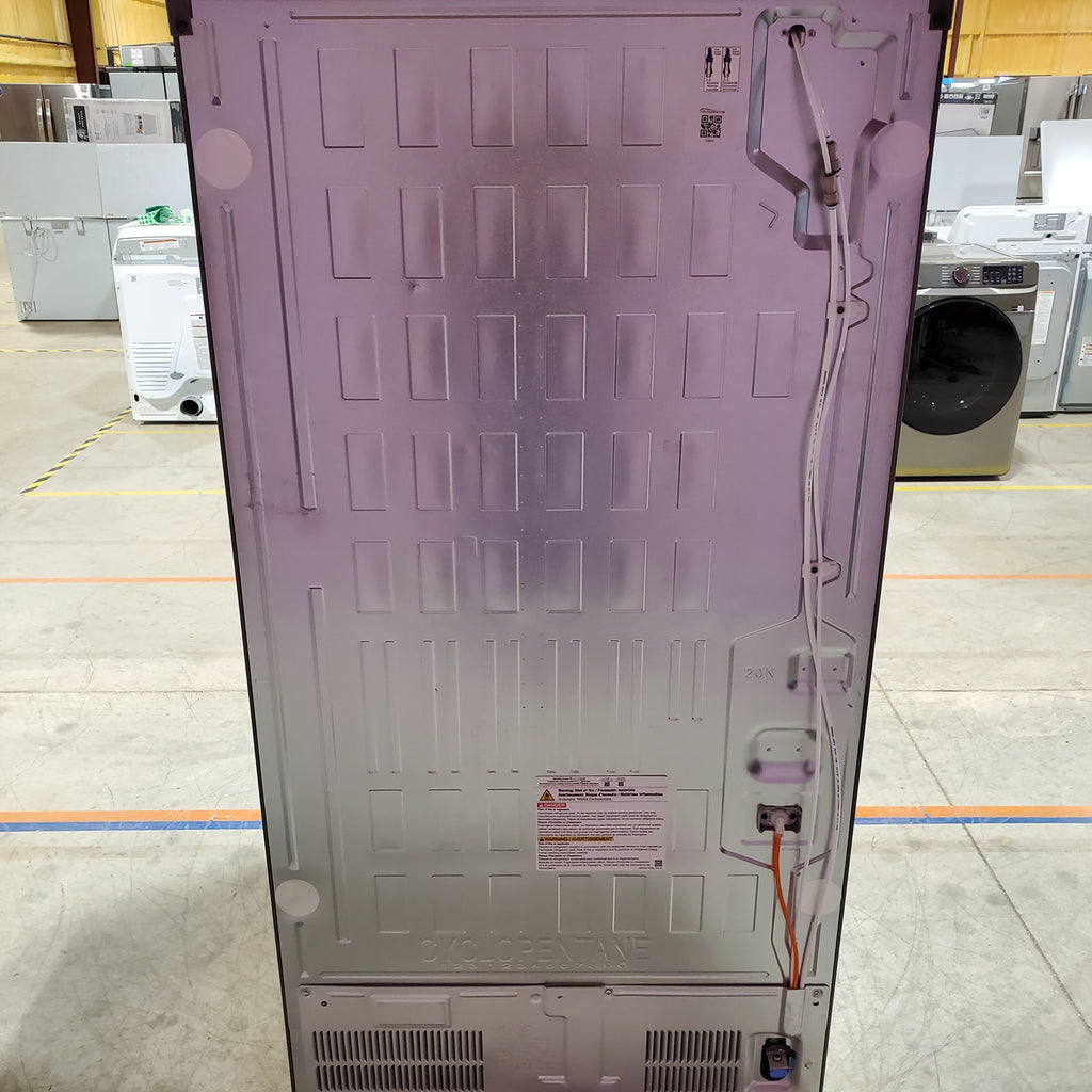 LG 29 cu. ft. Smart Standard-Depth MAX™ 4-Door French Door Refrigerator with Full-Convert Drawer™ in Print Proof Stainless Steel 22SD033 - LF29H8330S - Open Box