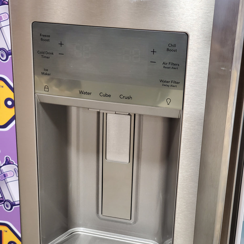 Frigidaire Gallery 26 Cu. Ft. Standard-Depth 4-Door French Door Refrigerator in Fingerprint Resistant Stainless Steel 3SD999 - GRMS2773AF - Scratch & Dent (Minor)