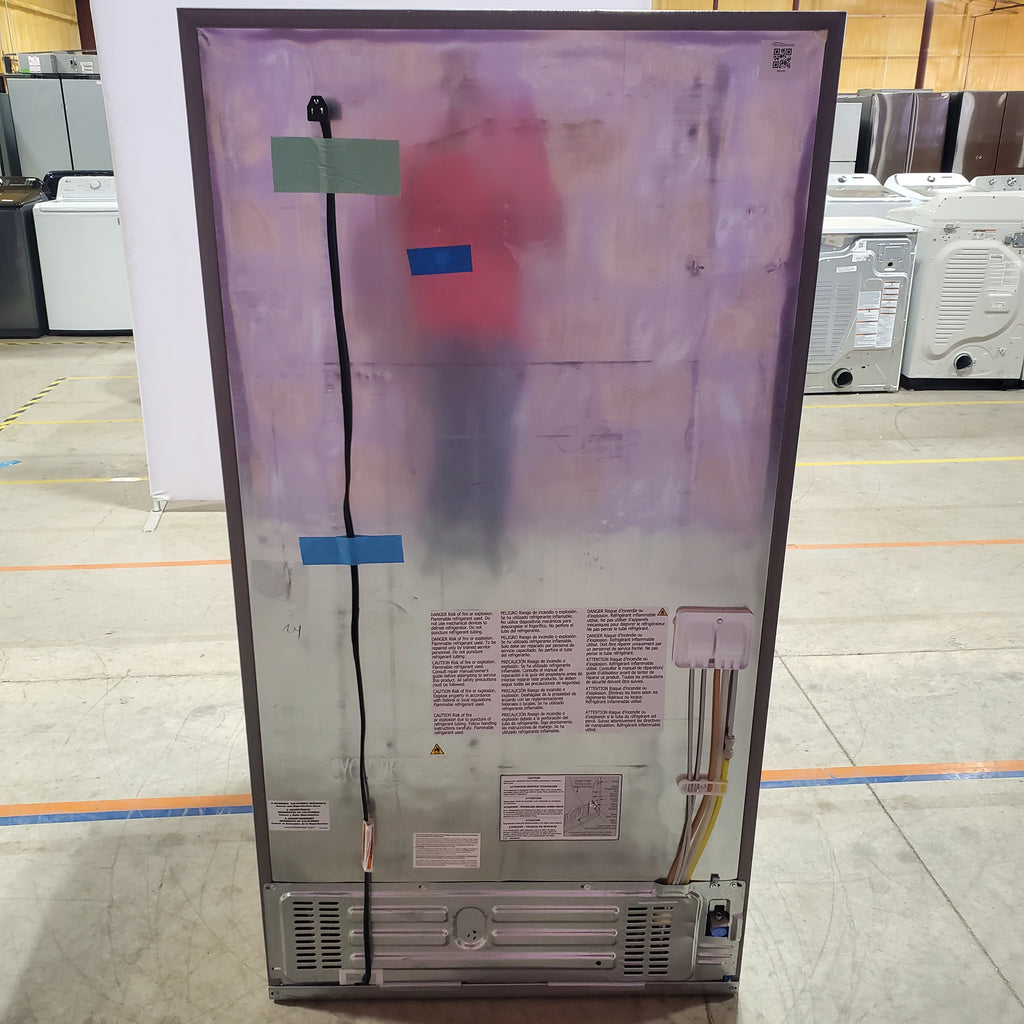 Pictures of Frigidaire 27.8-cu ft ENERGY STAR French Door Refrigerator with Dual Ice Maker in Fingerprint Resistant Stainless Steel 3SD1059 - GRFS2853AF - Scratch & Dent (Moderate) - Neu Appliance Outlet - Discount Appliance Outlet in Austin, Tx