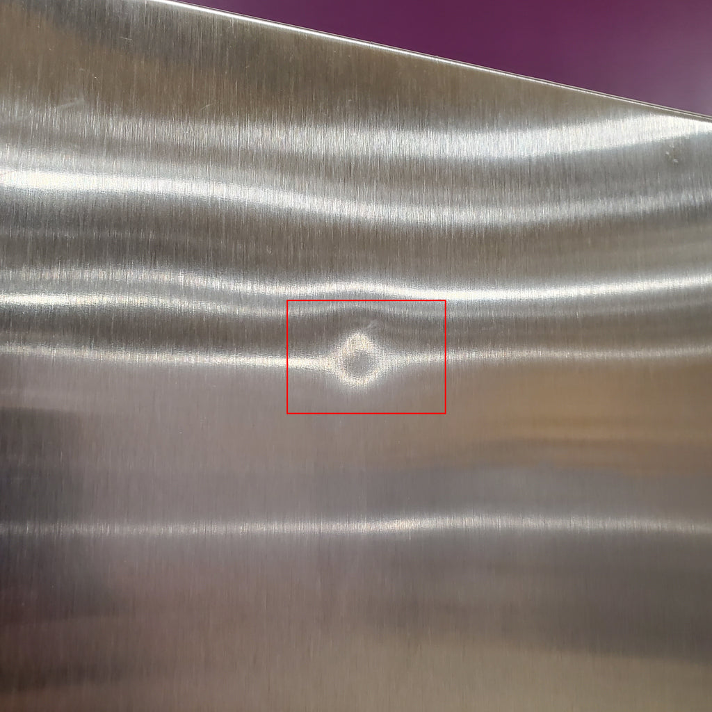 Frigidaire 25.6 cu. ft. ENERGY STAR Side by Side Refrigerator with Exterior Water and Ice Dispenser in Stainless Steel 3SD1078 - FRSS2623AS - Scratch & Dent (Minor)