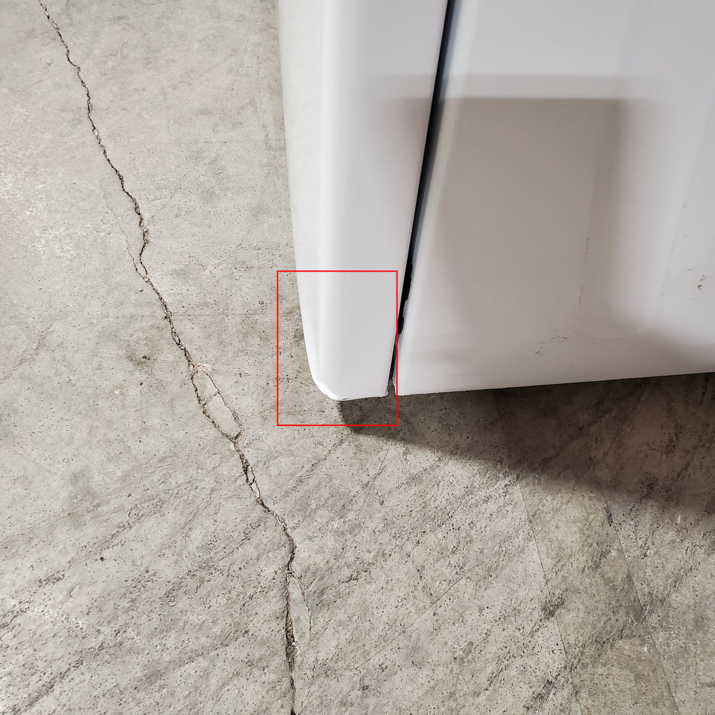 Whirlpool 4.6 Cu. Ft. Top Load Impeller Washer with Built-in Faucet WTW5020SW  - Scratch & Dent (Minor) and Whirlpool 7.0 cu. ft. Electric Dryer with Hamper Door 16091 - WED5010LW - Scratch & Dent (Minor)