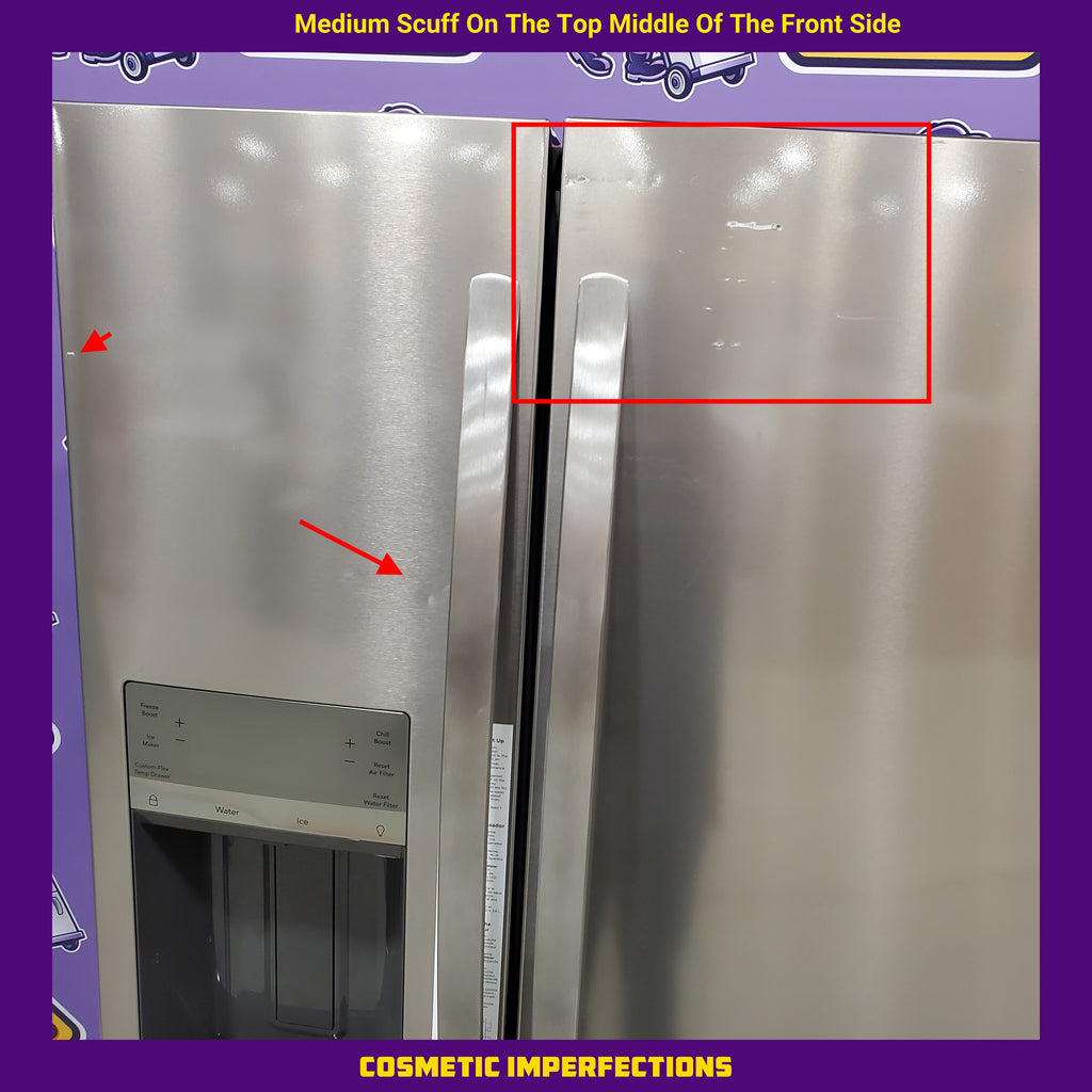 Frigidaire 26 Cu. Ft. Standard-Depth 4-Door French Door Refrigerator 20SD016 - FRMS274TAV - Scratch & Dent (Moderate)