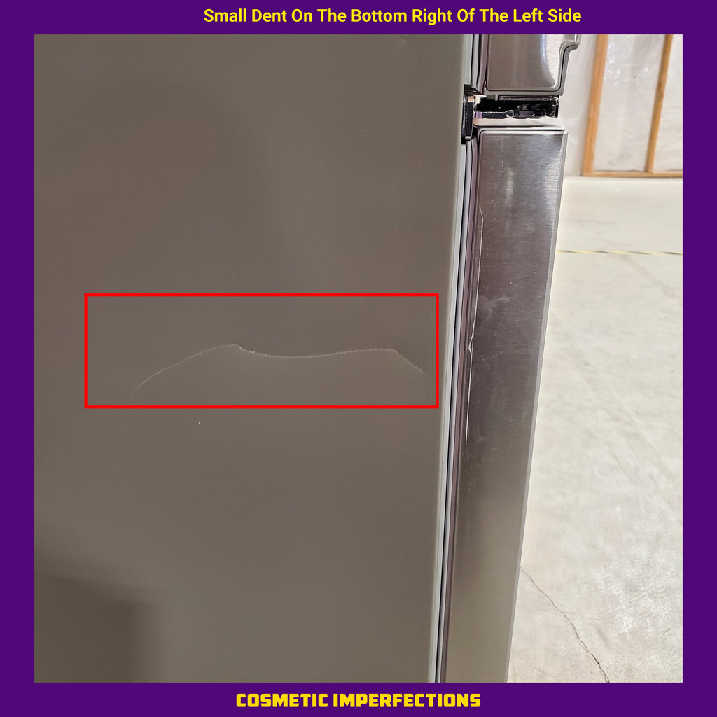 LG Counter-Depth MAX™ with Zero Clearance™ 3-Door French Door Refrigerator with Thin Door Design 3SD687 - LF24Z6530S - Scratch & Dent (Minor)
