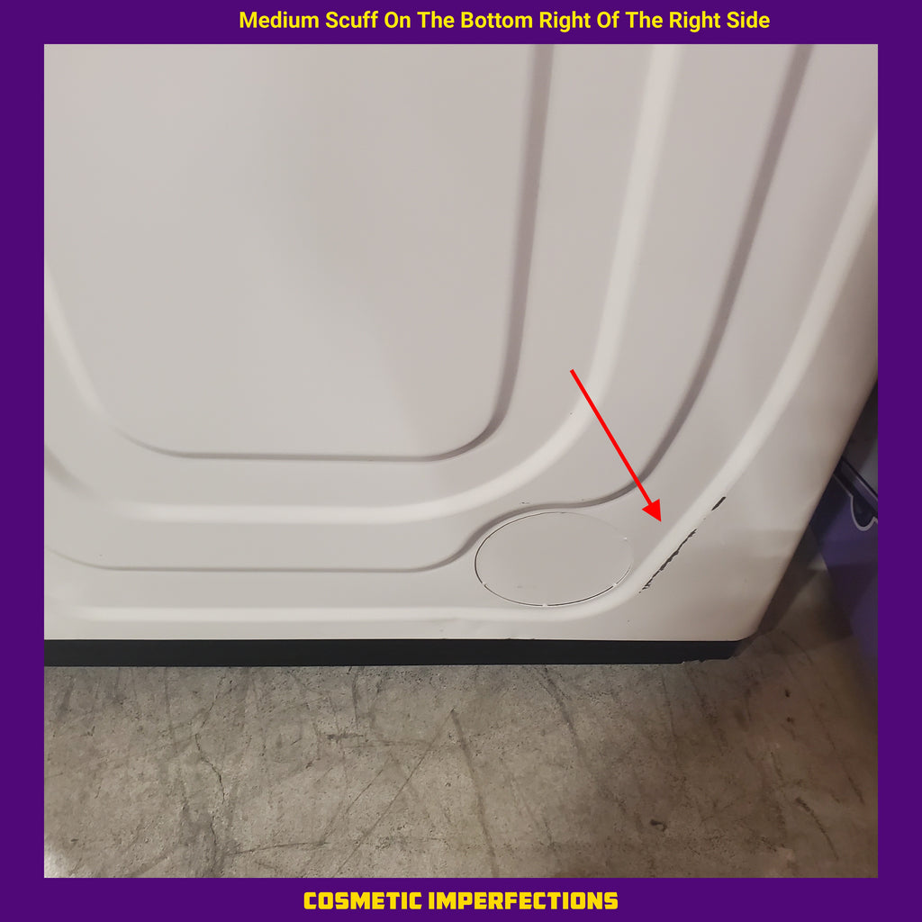 Pictures of Samsung Smart Electric 7.4 Cu. Ft. Dryer with Steam Sanitize in White 1CR04033 - DVE55CG7500E - Certified Refurbished - Neu Appliance Outlet - Discount Appliance Outlet in Austin, Tx