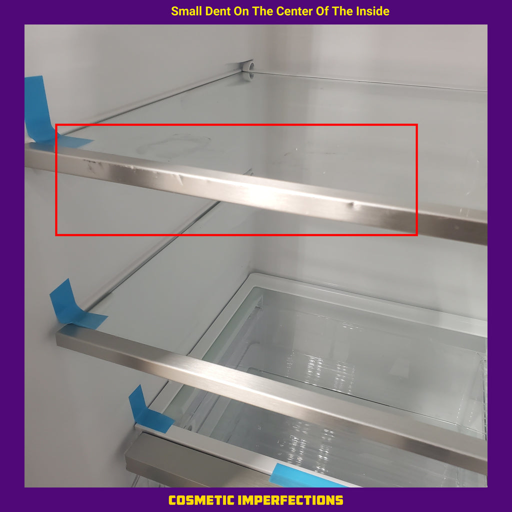 Frigidaire 22.3-cu ft Counter-depth Side-by-Side Refrigerator with Ice Maker (Fingerprint Resistant Stainless Steel) ENERGY STAR 20SD095 - GRSC2352AF - Scratch & Dent (Moderate)