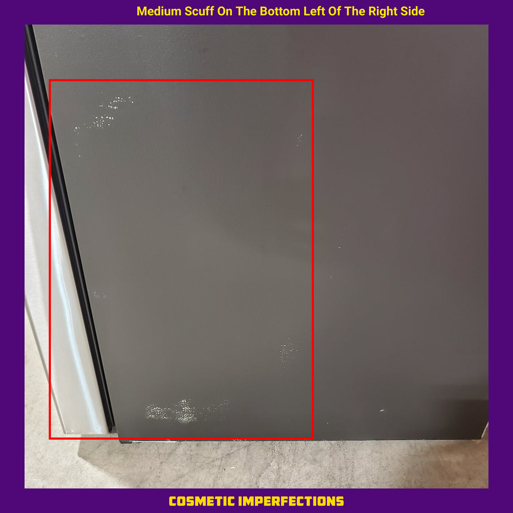 GE 20.6 cu. ft. Counter Depth French Door Refrigerator in Fingerprint Resistant Stainless, ENERGY STAR 31133SD138 - GYE21JYMFS - Scratch & Dent (Moderate)